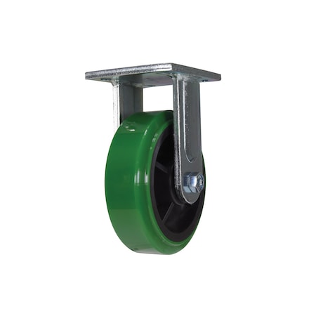 Vestil Green Rigid Polyurethane 6 x 2 Caster CST-FC47-6X2DT-R